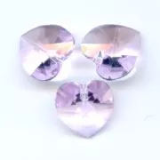 Cuori PureCrystal 6228 Violet mm. 10,3x10 x6