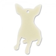 Pendente cane mm. 58 Crema x1|raw }}