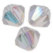 Biconi Preciosa 6 mm - MC Bead Rondell - Crystal AB x12|raw }}
