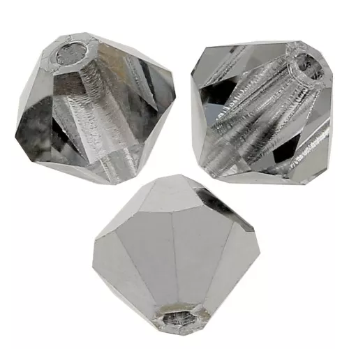 Biconi Preciosa 6 mm - MC Bead Rondell - Crystal Labrador Half  x12