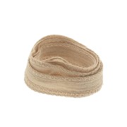Nastro di seta 10 mm - Nude x85cm|raw }}