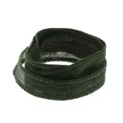 Nastro di seta 10 mm - Kaki x85cm