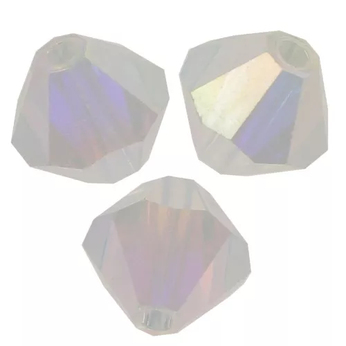 Biconi Preciosa 6 mm - MC Bead Rondell - Crystal AB 2X x12