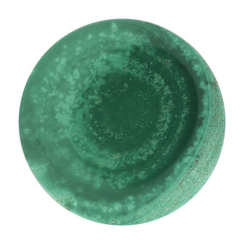 Cabochon tondo piatto 20 mm - Malachite x1