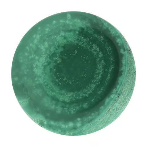 Cabochon tondo piatto 20 mm - Malachite x1