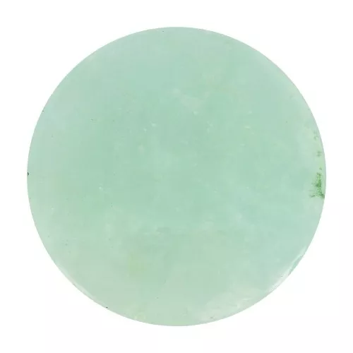 Cabochon tondo piatto 20 mm - Amazzonite x1