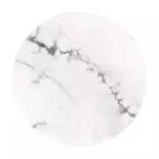 Cabochon tondo piatto 20 mm - Howlite x1