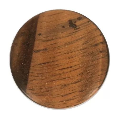 Cabochon tondo piatto 20 mm - Occhio di tigre x1