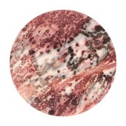 Cabochon tondo piatto 20 mm - Diaspro leopardo x1