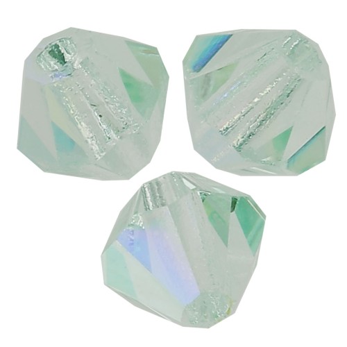 Biconi Preciosa 4 mm - MC Bead Rondell - Chrysolite AB x30