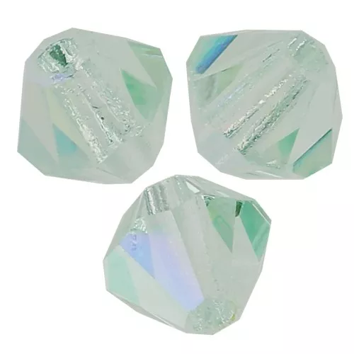 Biconi Preciosa 4 mm - MC Bead Rondell - Chrysolite AB x30