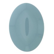 Cabochon ovale in resina opaca 18x13 mm - Blu x1