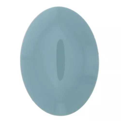 Cabochon ovale in resina opaca 18x13 mm - Blu x1