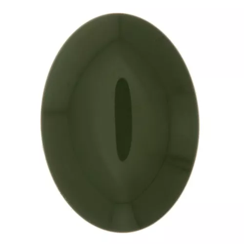 Cabochon ovale in resina opaca 18x13 mm - Oliva x1
