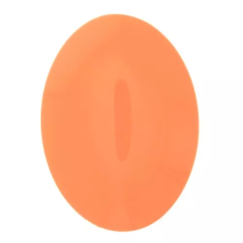 Cabochon ovale in resina opaca 18x13 mm - Corallo x1