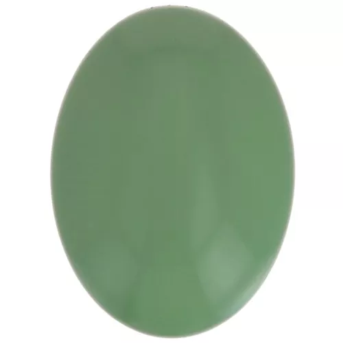 Cabochon ovale in resina opaca 18x13 mm - Verde x1