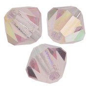 Biconi Preciosa 4 mm - MC Bead Rondell - Light Rose AB x30