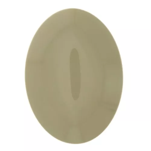 Cabochon ovale in resina opaca 18x13 mm - Grigioverde x1