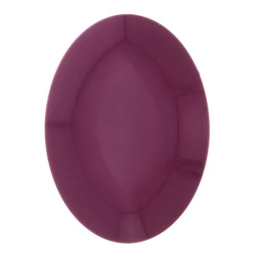 Cabochon ovale in resina opaca 18x13 mm - Melanzana x1