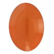 Cabochon ovale in resina 18x13 mm - Ambra x1