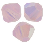 Biconi Preciosa 4 mm - MC Bead Rondell - Rose Opal AB x30|raw }}