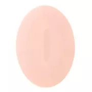 Cabochon ovale in resine opaca 25x18 mm - Rosa pastello x1