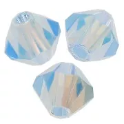 Biconi Preciosa 4 mm - MC Bead Rondell - Aquamarine AB 2x x30