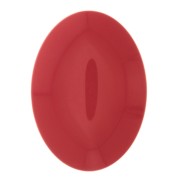 Cabochon ovale in resine opaca 25x18 mm - Rosso chiaro x1|raw }}