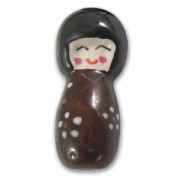Kokeshi in ceramica mm. 30 Bruno x1