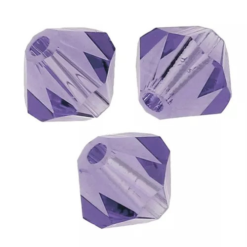 Biconi Preciosa 4 mm - MC Bead Rondell - Tanzanite x30