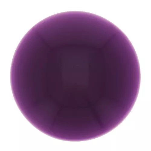 Cabochon rotondo da 14 mm in resina opaca - Plum x1