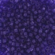 Miyuki Delica 11/0 DB0785 - Dyed Semi Mat Transparent Cobalt|raw }}