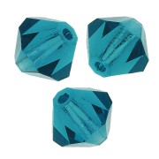 Biconi Preciosa 4 mm - MC Bead Rondell - Indicolite x30