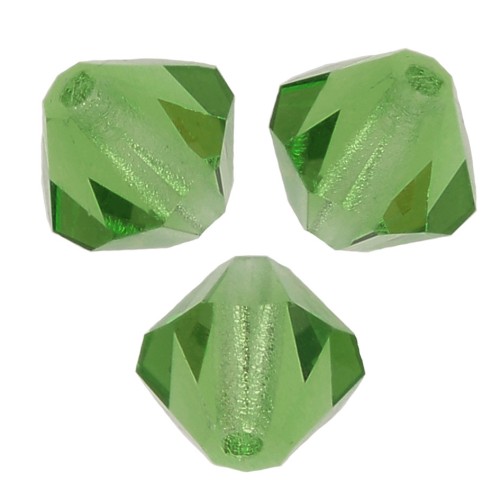 Biconi Preciosa 4 mm - MC Bead Rondell - Peridot x30