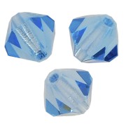 Biconi Preciosa 4 mm - MC Bead Rondell - Aquamarine x30