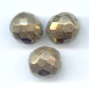 Faccette da 12 mm - Oro bronzo x5