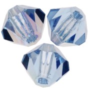 Biconi Preciosa 4 mm - MC Bead Rondell - Light SapphireAB x30|raw }}