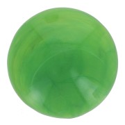 Cabochon tondo in resina opaca 18 mm - Verde marmo x1