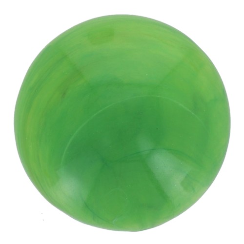 Cabochon tondo in resina opaca 18 mm - Verde marmo x1