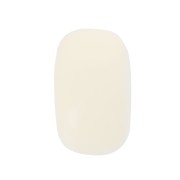 Perla rondella in resina opaca 14x8 mm - Ecrù x1