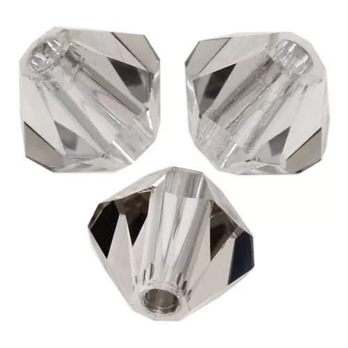 Biconi Preciosa 4 mm - MC Bead Rondell - Crystal Velvet  x30