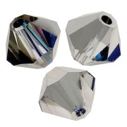 Biconi Preciosa 4 mm - MC Bead Rondell - Crystal Bermuda Blue  x30|raw }}