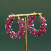 Biconi Preciosa 4 mm - MC Bead Rondell - Crystal Labrador Half  x30