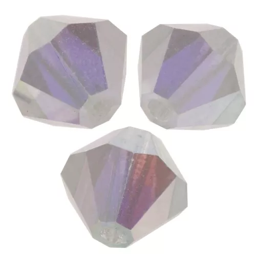 Biconi Preciosa 4 mm - MC Bead Rondell - Crystal AB 2x x30