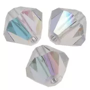 Biconi Preciosa 4 mm - MC Bead Rondell - Crystal AB x30