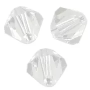 Biconi Preciosa 4 mm - MC Bead Rondell - Crystal x30