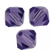 Biconi Preciosa 4 mm - MC Bead Rondell - Deep Tanzanite X30