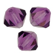 Biconi Preciosa 4 mm - MC Bead Rondell - Amethyst X30|raw }}
