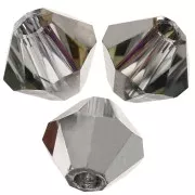 Biconi Preciosa 4 mm - MC Bead Rondell - Crystal Volcano X30