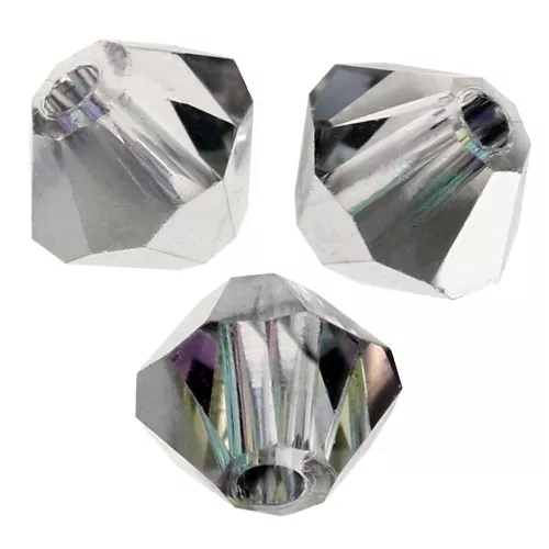 Biconi Preciosa 4 mm - MC Bead Rondell - Crystal Vitrail Light X30